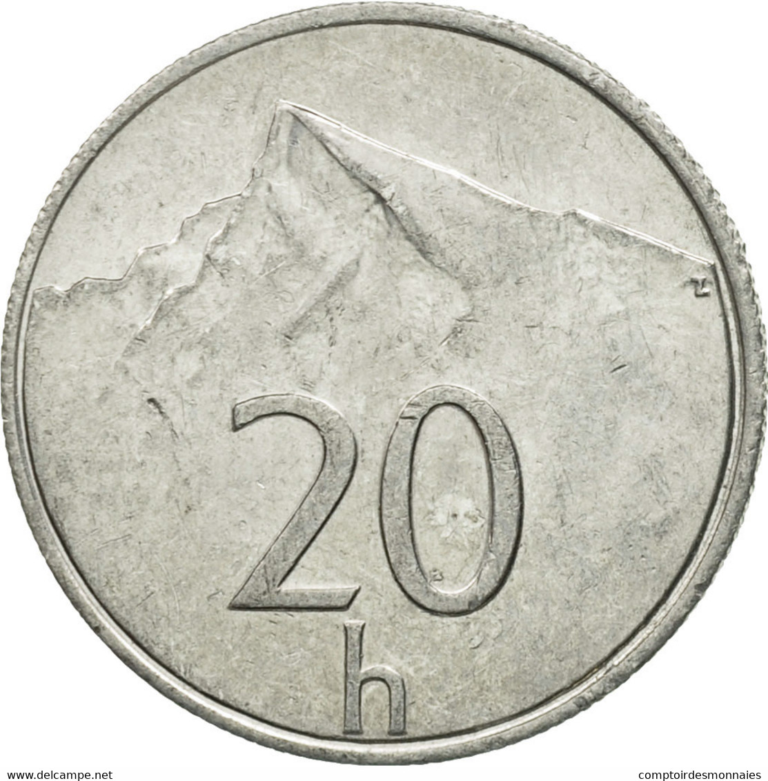 Monnaie, Slovaquie, 20 Halierov, 1993, TTB, Aluminium, KM:18 - Slovakia