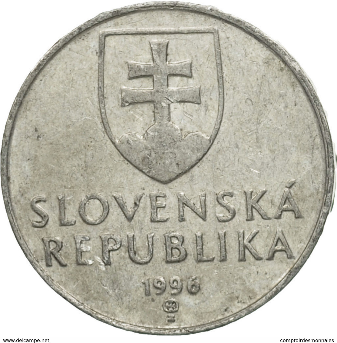 Monnaie, Slovaquie, 10 Halierov, 1996, TTB, Aluminium, KM:17 - Slovaquie