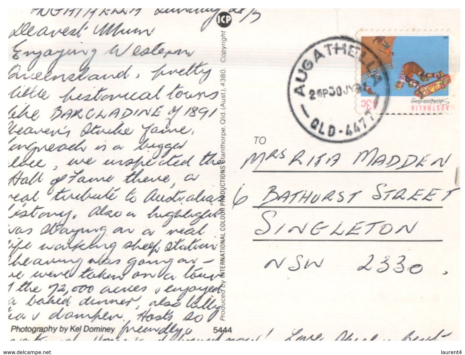 (500) Australia - (with Stamp At Back Of Postcard) - QLD - Tambo Cow Farming - Far North Queensland