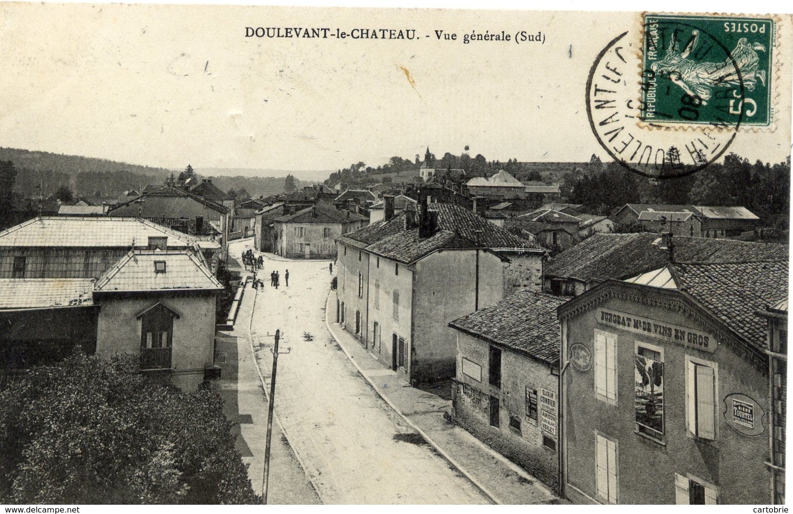 52 DOULEVANT-LE-CHÂTEAU - Vue Générale (Sud) - Doulevant-le-Château