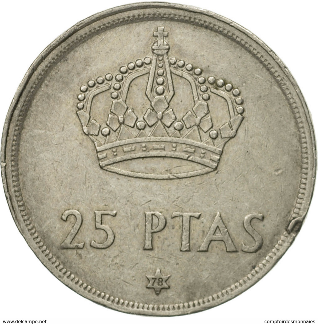 Monnaie, Espagne, Juan Carlos I, 25 Pesetas, 1978, TB+, Copper-nickel, KM:808 - 25 Pesetas