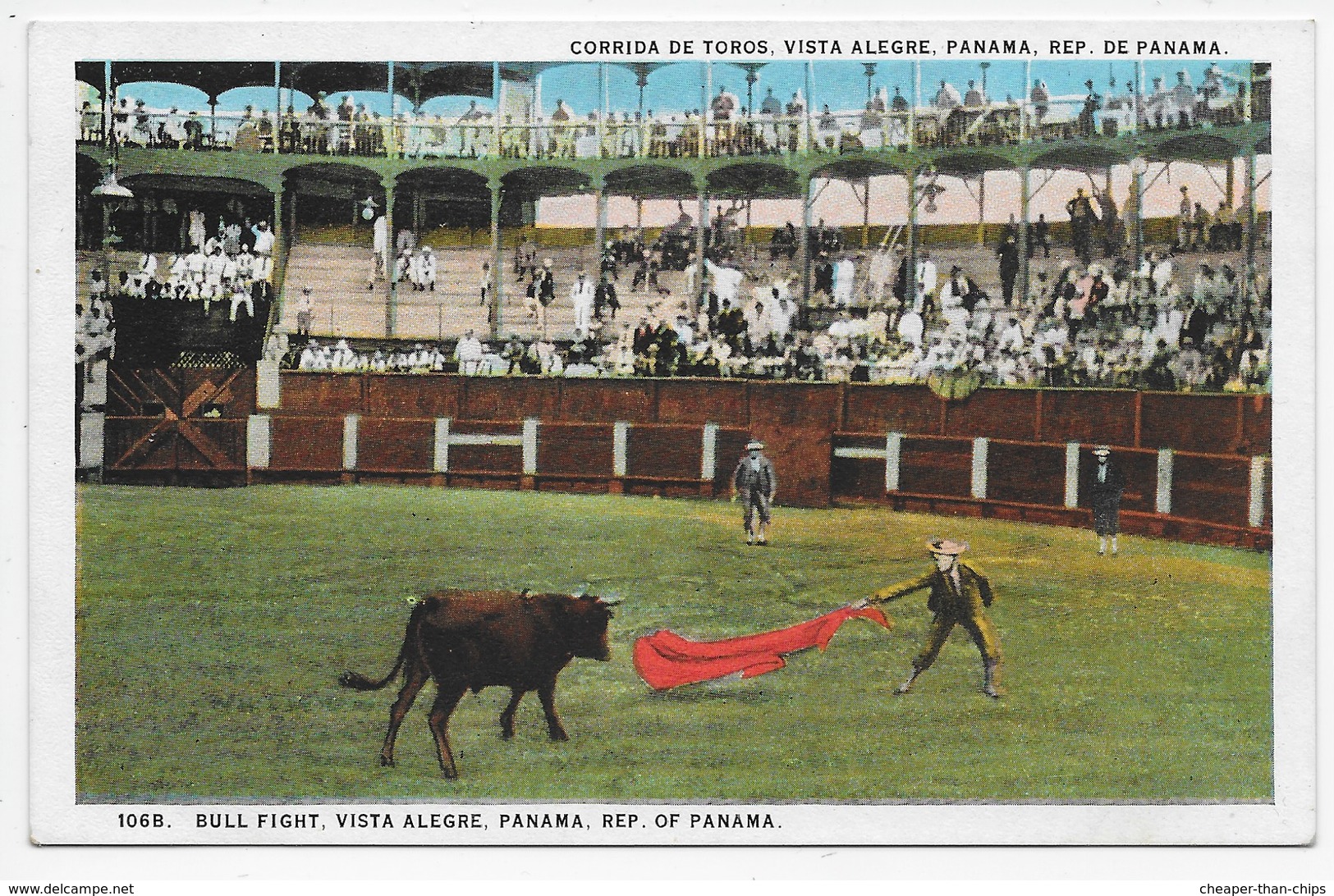 Bull Fight, Vista Alegre, Panama, Rep, Of Panama - Panama