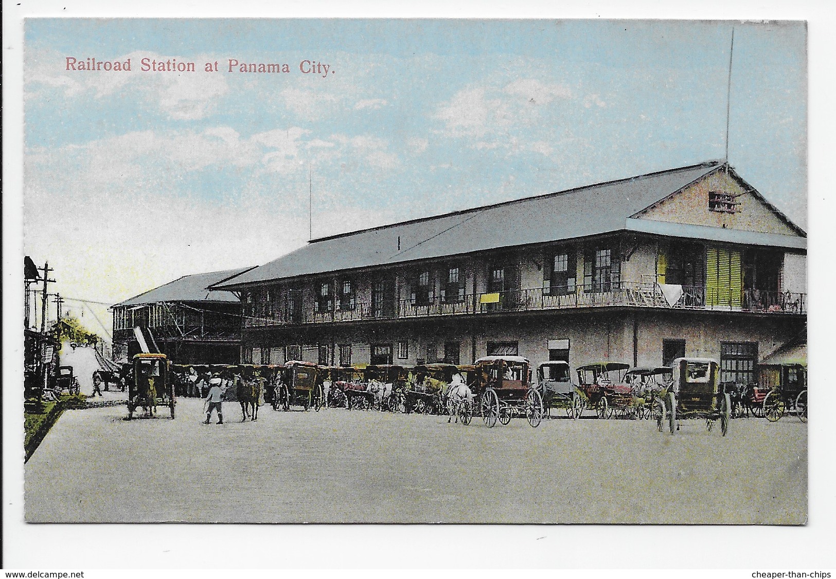 Railroad Station At Panama City. - Panama