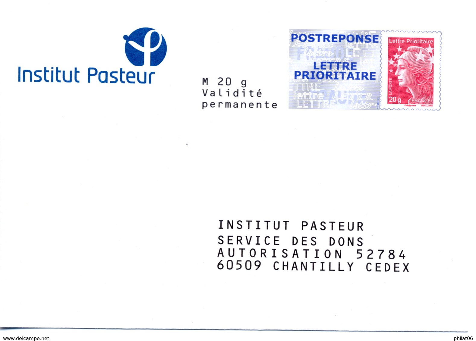 PAP Institut Pasteur 13P018 (PAP111) - Listos Para Enviar: Respuesta /Beaujard