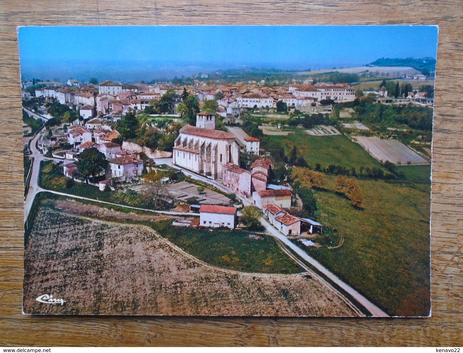 Montpezat De Quercy , Vue Panoramique Aérienne - Montpezat De Quercy