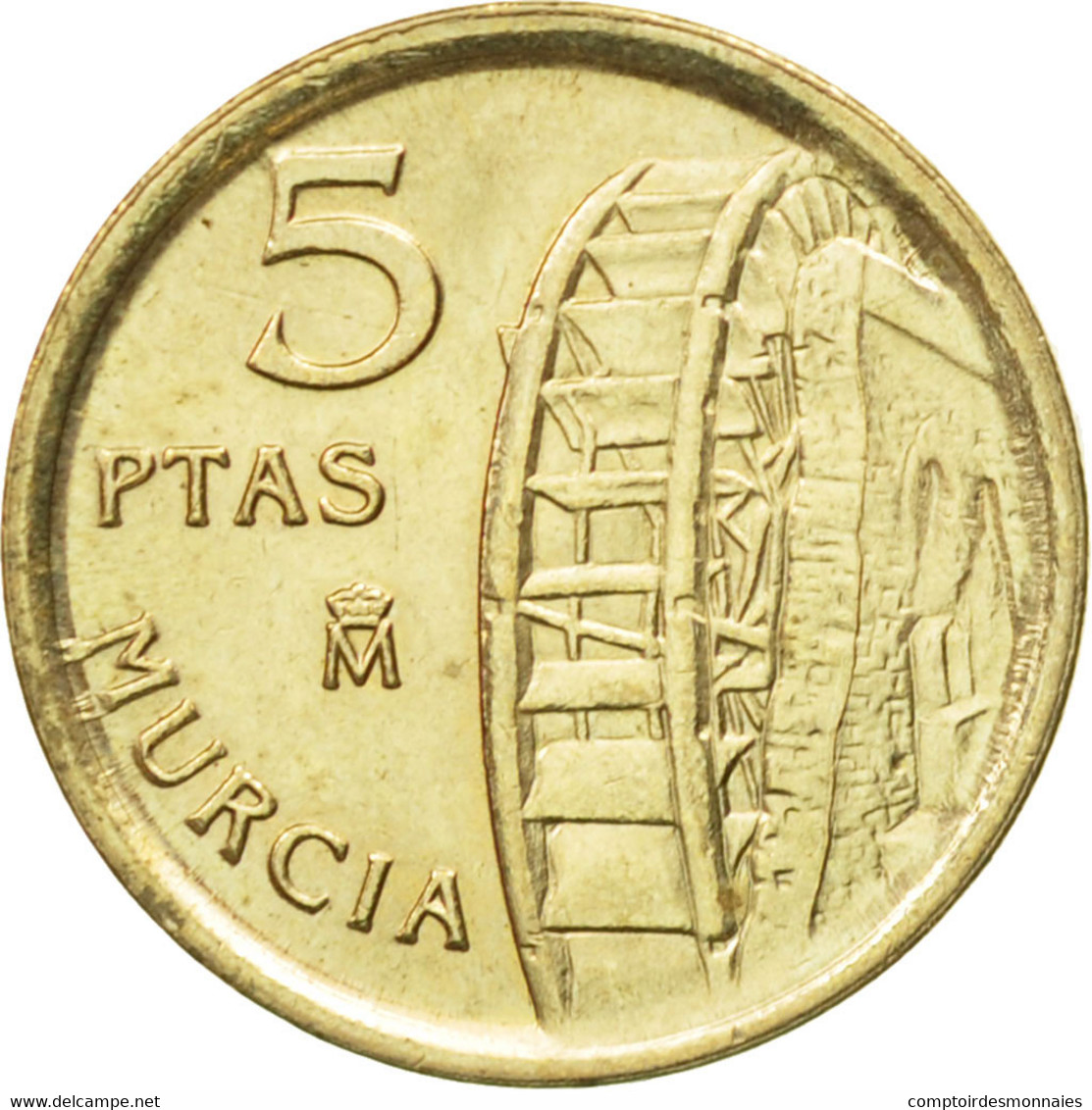 Monnaie, Espagne, Juan Carlos I, 5 Pesetas, 1999, Madrid, TTB+, Aluminum-Bronze - 5 Pesetas