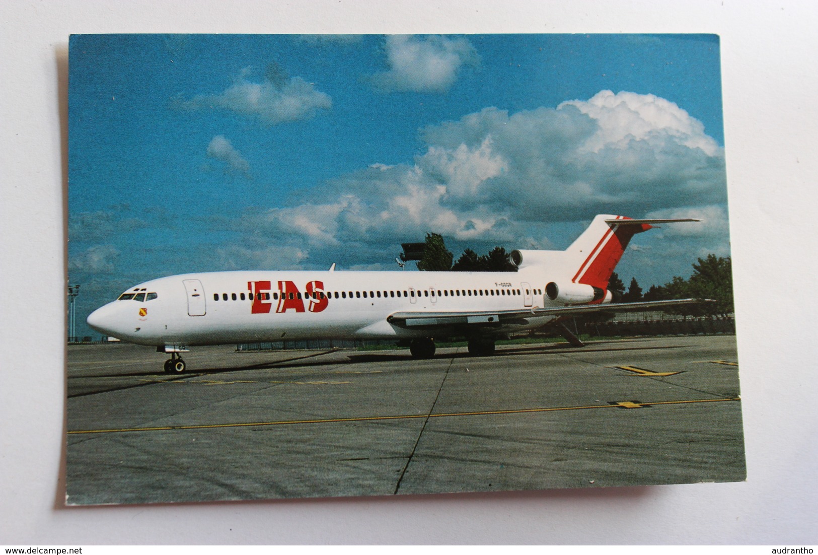 CPM Avion Boeing 727 F-GGRR Paris Orly Compagnie Aérienne Europe Aero Service EAS - 1946-....: Moderne