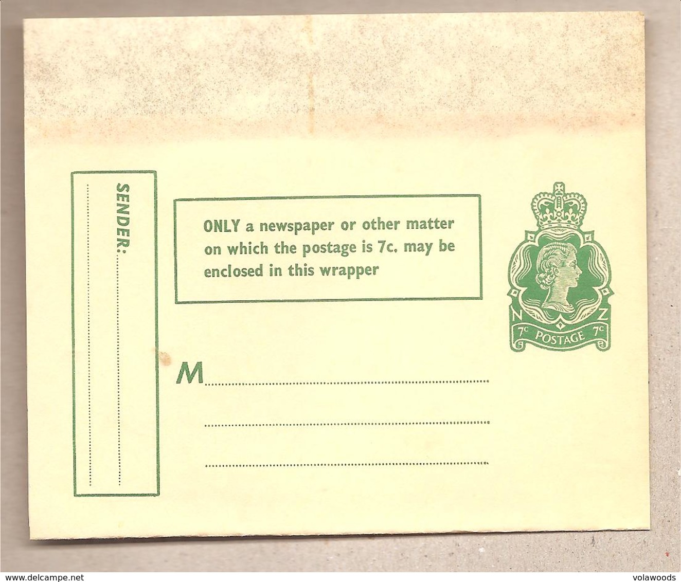 Nuova Zelanda - Involucro Per Giornali Nuovo - Postal Stationery