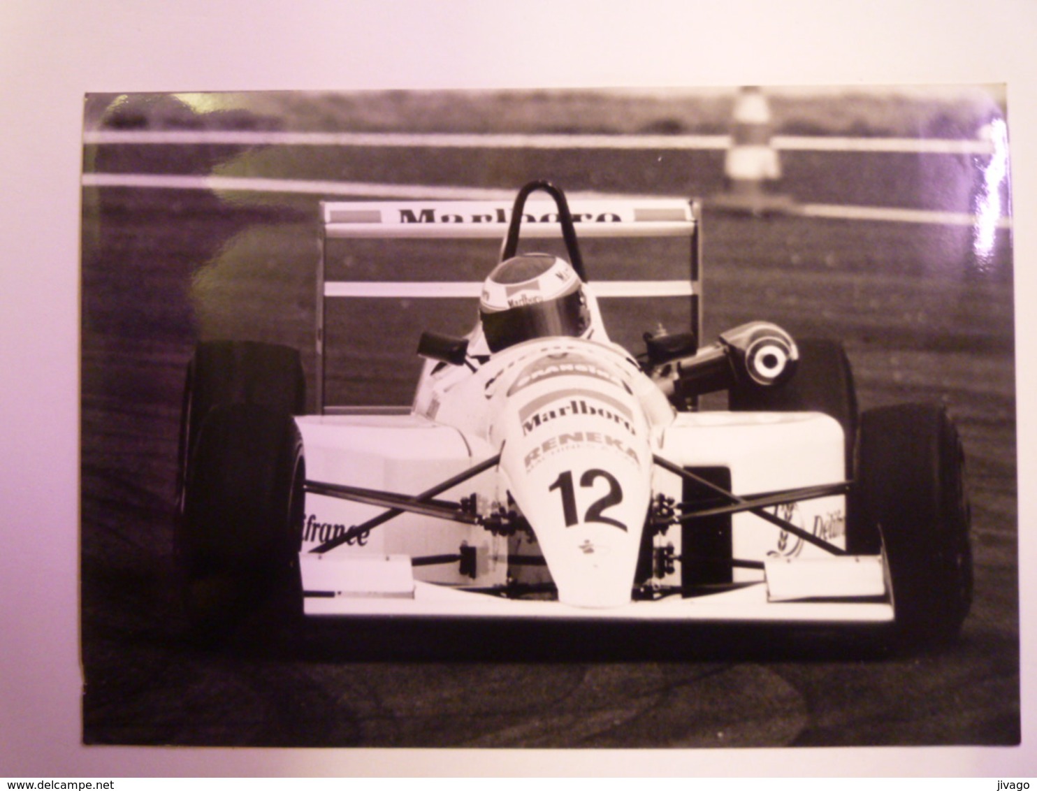 Eric  ANGELVY  (Reynard  923-Mugen Bowman Racing)  Championnat De FRANCE  Marlboro De F3  1992 - Car Racing - F1