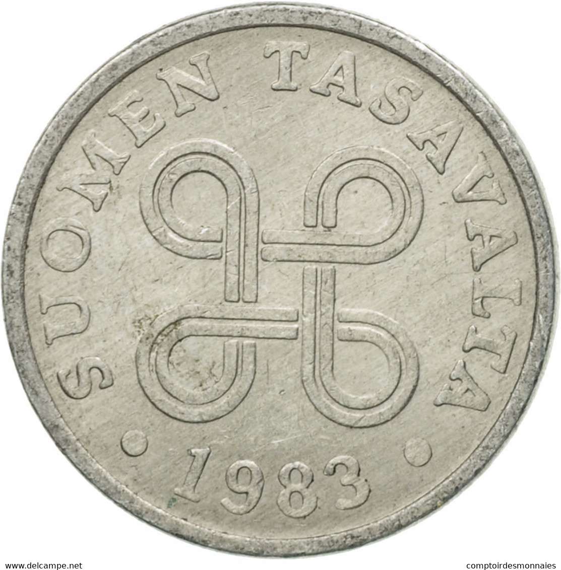 Monnaie, Finlande, 5 Pennia, 1983, TTB, Aluminium, KM:45a - Finlande