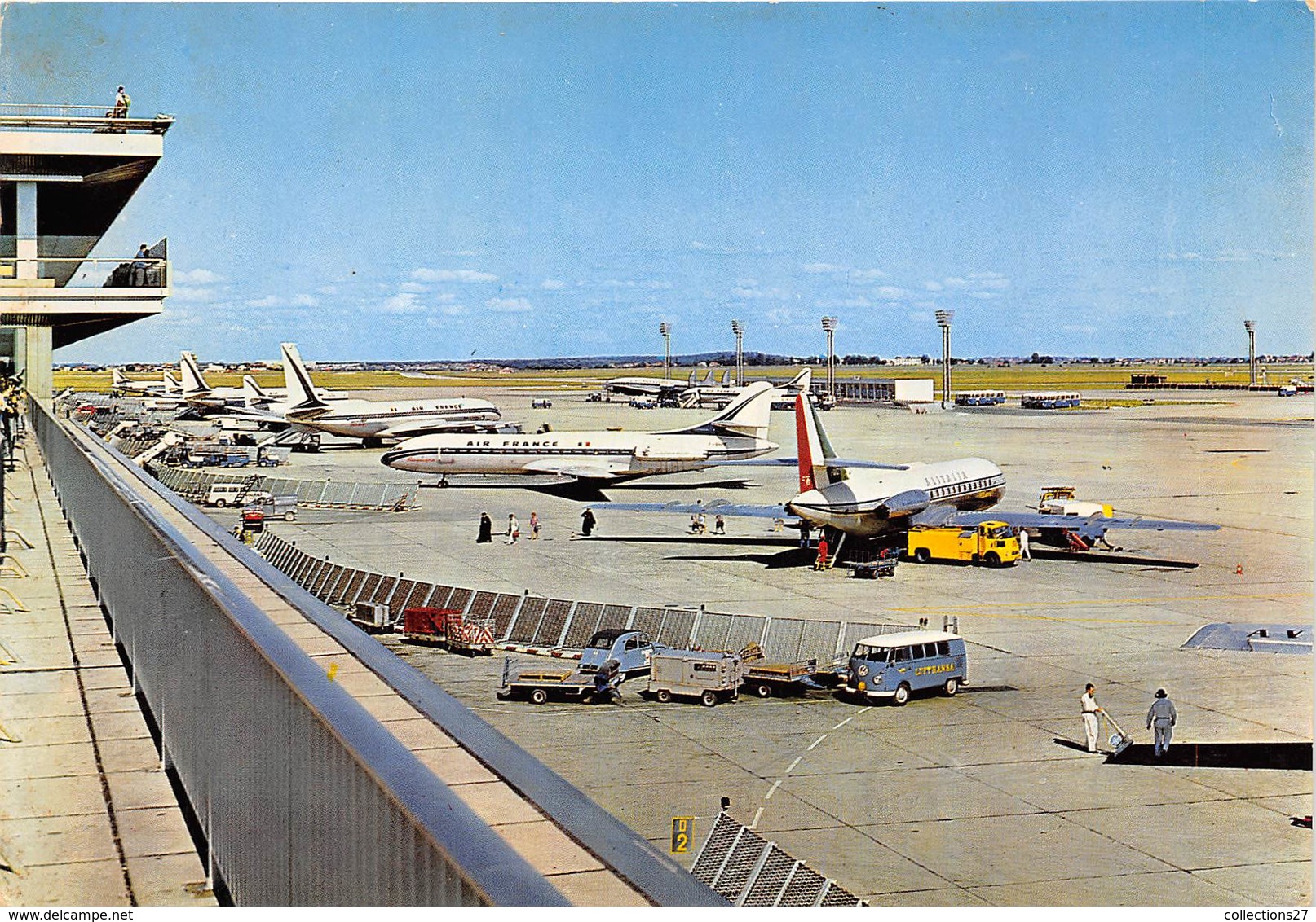 94-ORLY- AEROPORT, L'AIRE DE STATIONNEMENT - Orly