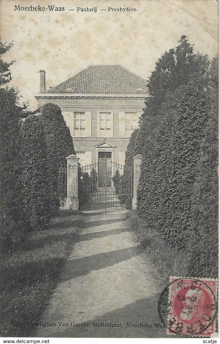 Moerbeke-Waas   -   Pastorij   -   1906 - Moerbeke-Waas