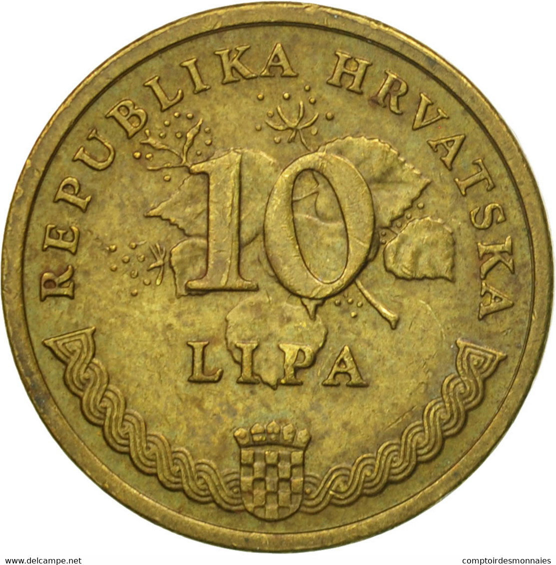 Monnaie, Croatie, 10 Lipa, 2003, TTB, Brass Plated Steel, KM:6 - Croatie