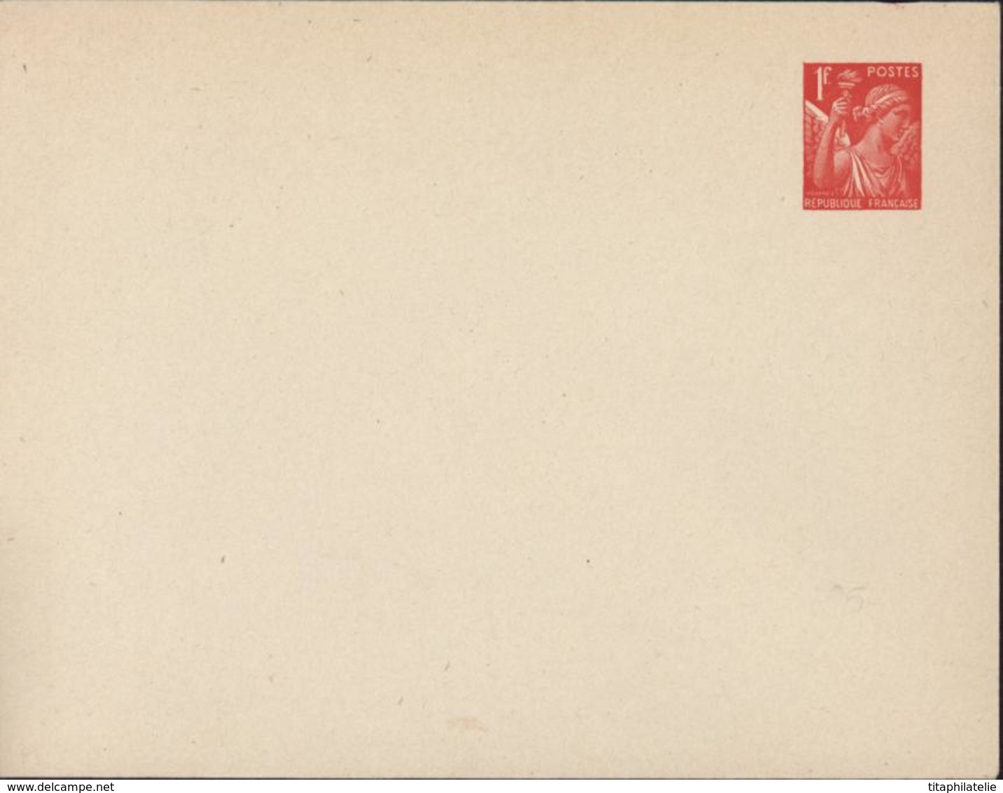Enveloppe Entier 1F Rouge Iris Storch B2 Neuf Cote 30 Euros - Standard- Und TSC-Briefe (vor 1995)