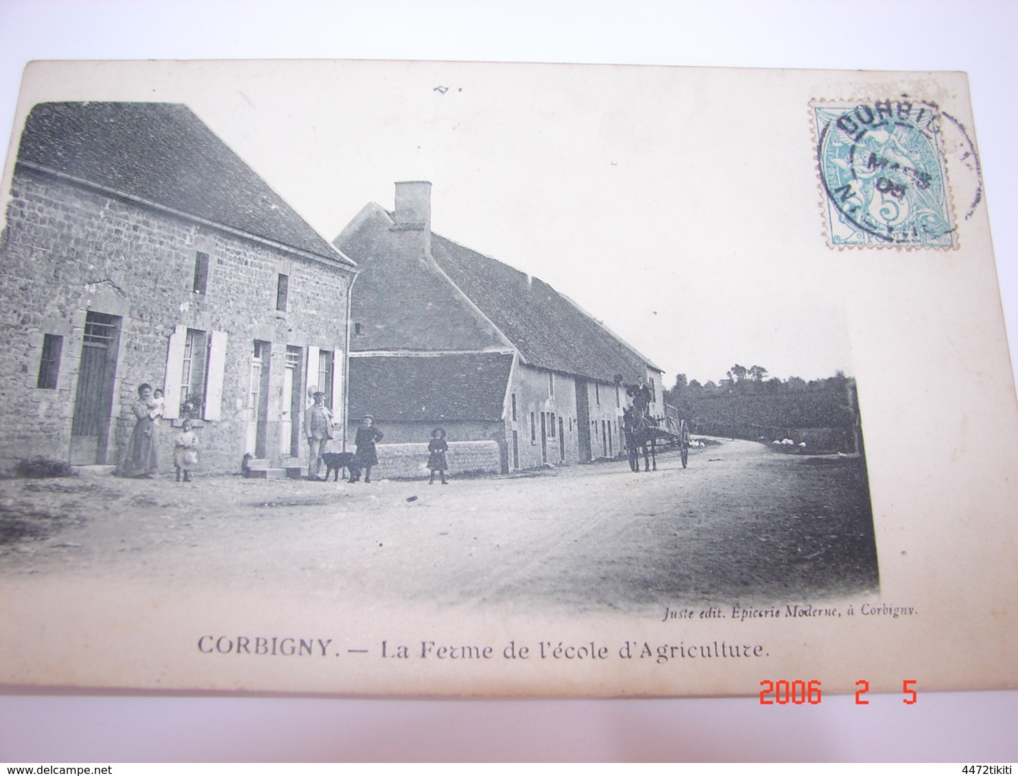 C.P.A.- Corbigny (58) - La Ferme De L'Ecole D'Agriculture - 1905 - SUP (AO 95) - Corbigny