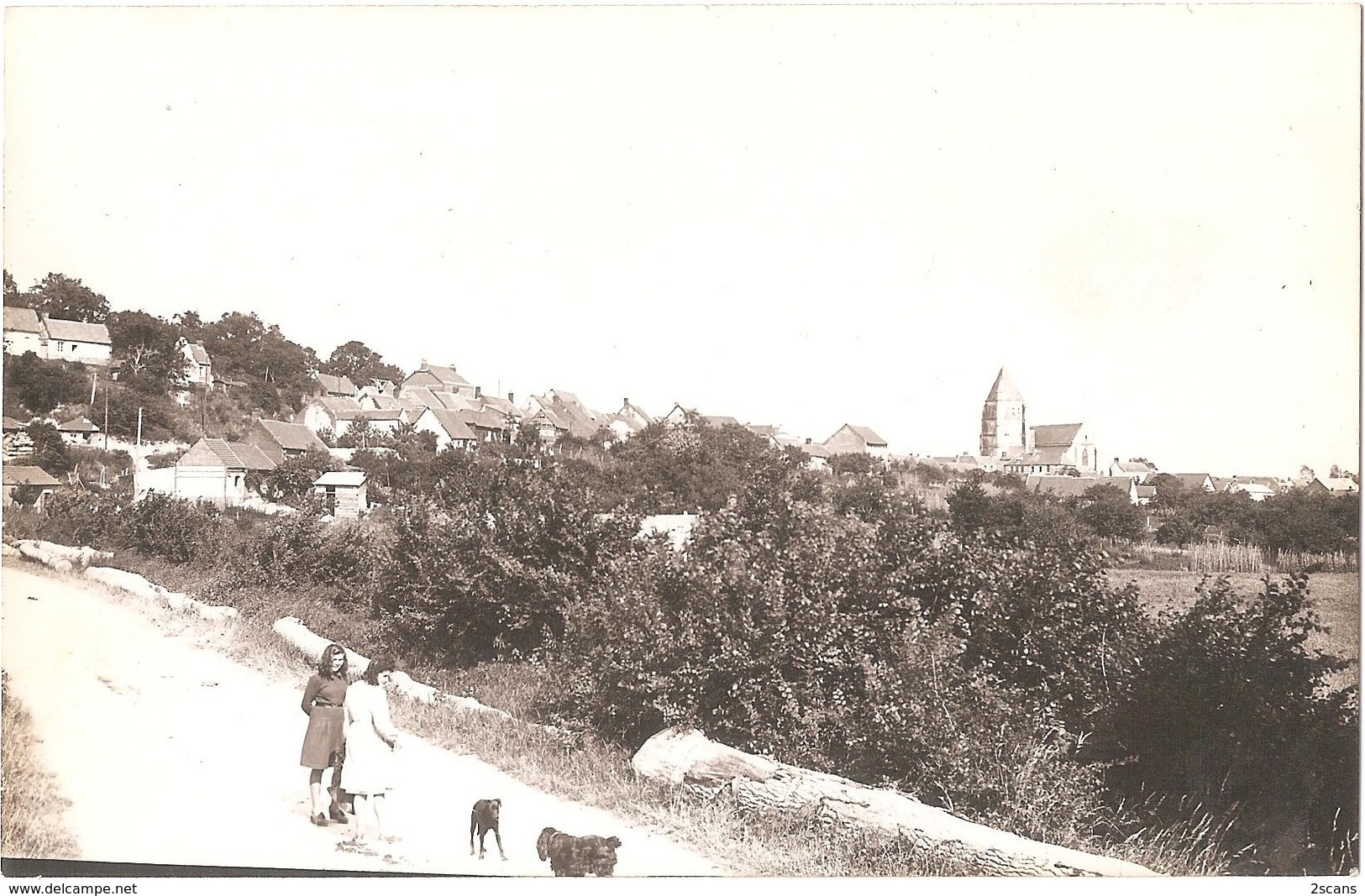 Dépt 80 - DAVENESCOURT - ÉPREUVE De CARTE POSTALE (photo R. LELONG) + PLAQUE De VERRE D'origine - Édition Baillet - Autres & Non Classés