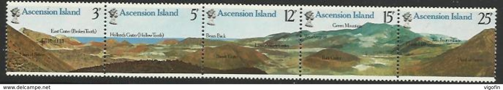 ASC 1978 DEFINITIVE, ASCENSION , 1 X 5v, MNH - Ascensione