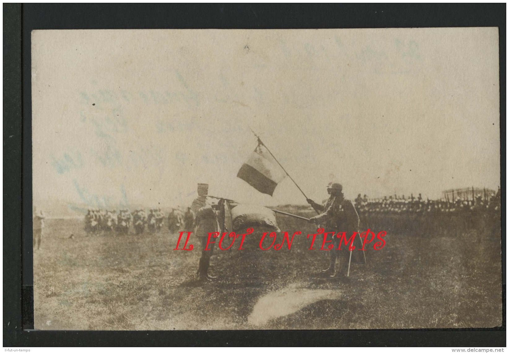 TURQUIE - CPA PHOTO DU GENERAL FRANCHET D'ESPERY LE 26 AVRIL 1919 - Remise De La Fourragère - Régiment 148 Infanterie - Régiments