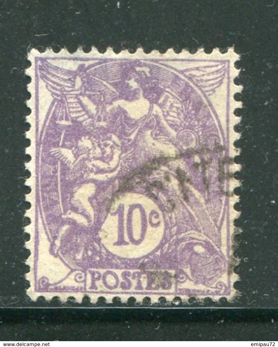 FRANCE- Y&T N°233- Oblitéré - 1900-29 Blanc