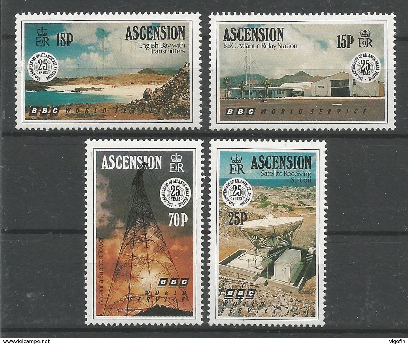 ASC 1999 DEFINITIVE, ASCENSION , 1 X 4v, MNH - Ascensione