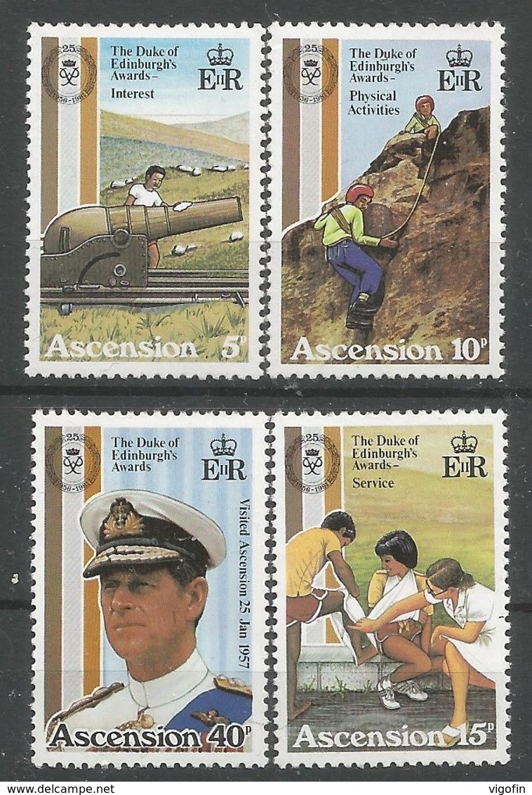 ASC 1999 DEFINITIVE, ASCENSION , 1 X 4v, MNH - Ascension (Ile De L')