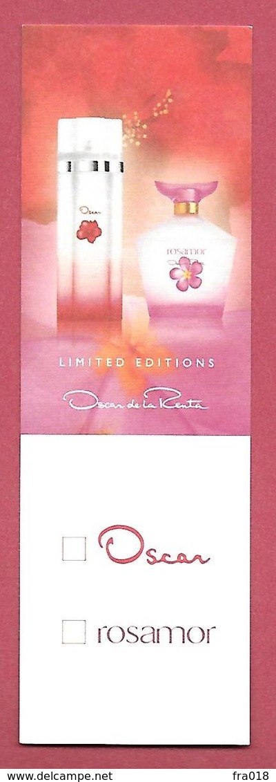 F-Signet  O De La Renta - 2 Fragrances  - Perfume Card - Modernas (desde 1961)