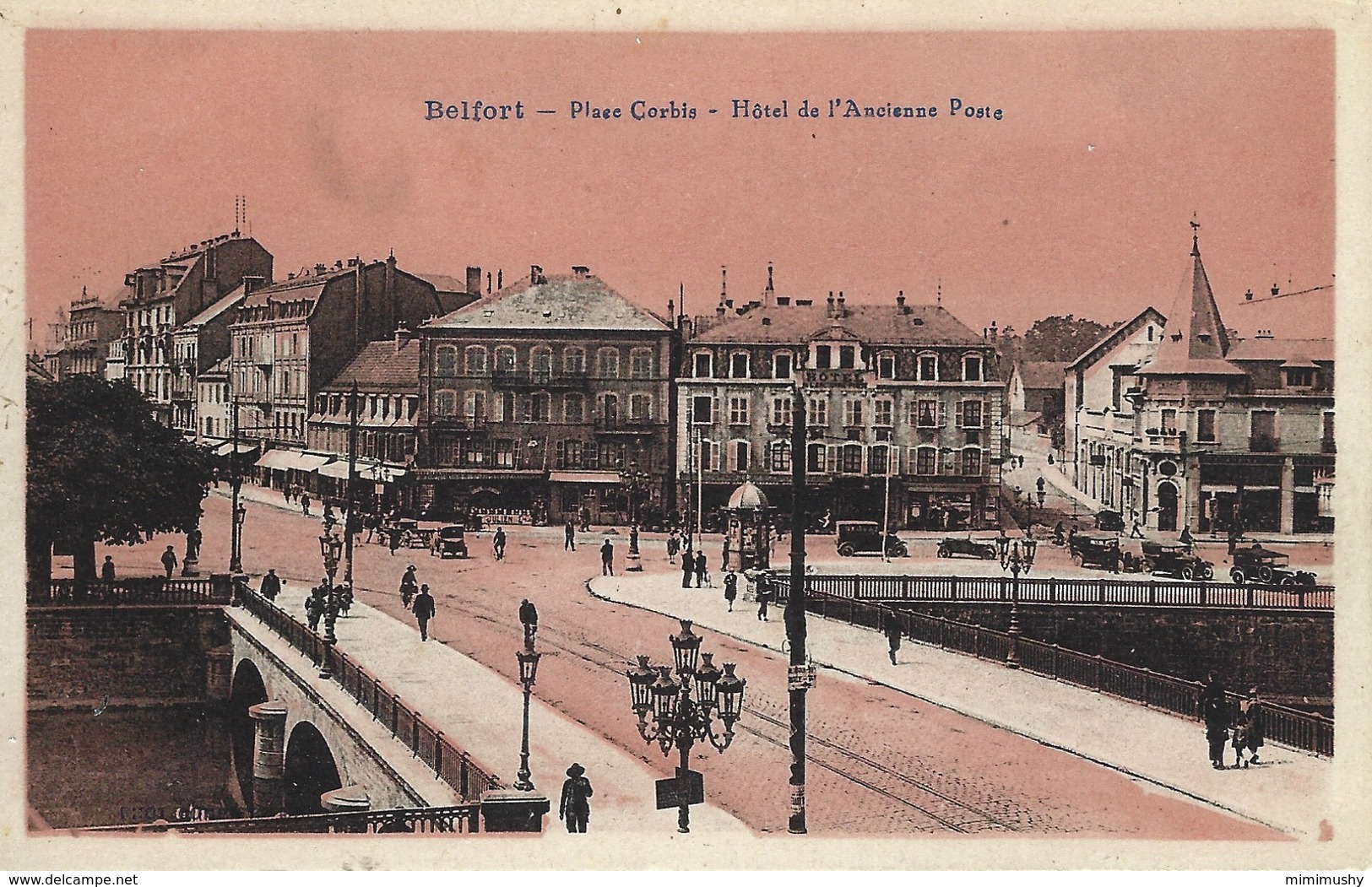 90 - Belfort - Place Corbis - Hotel De L'ancienne Poste - Belfort - City