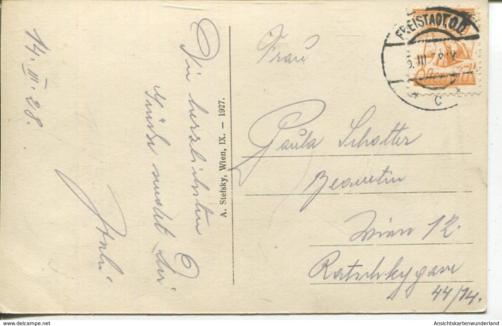 005063  Freystadt Teilansicht  1928 - Freistadt