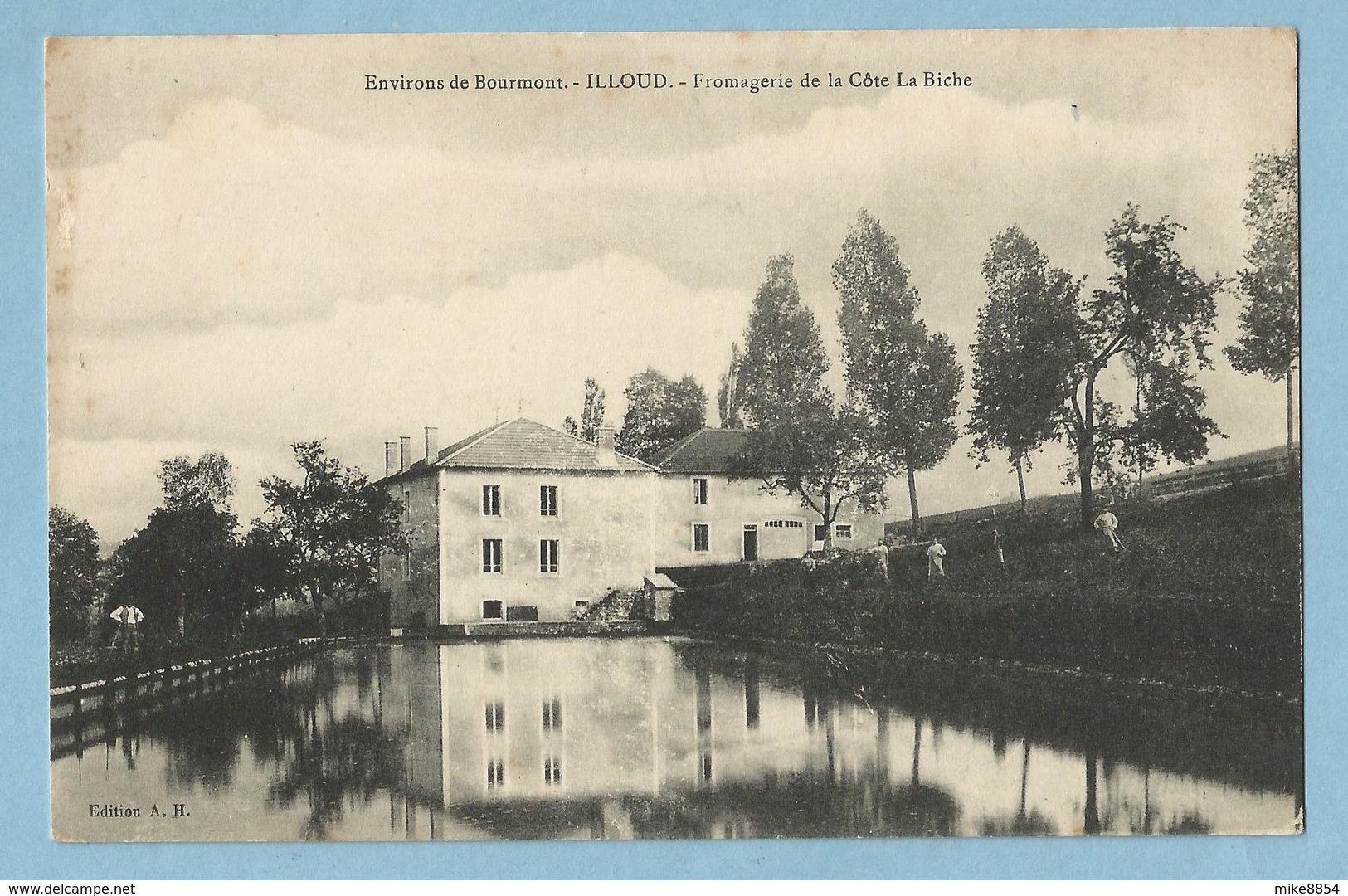 0832  CPA  Environs De Bourmont - ILLOUD  (Haute-Marne)  Fromagerie De La Côte La Biche   ++++++++ - Bourmont