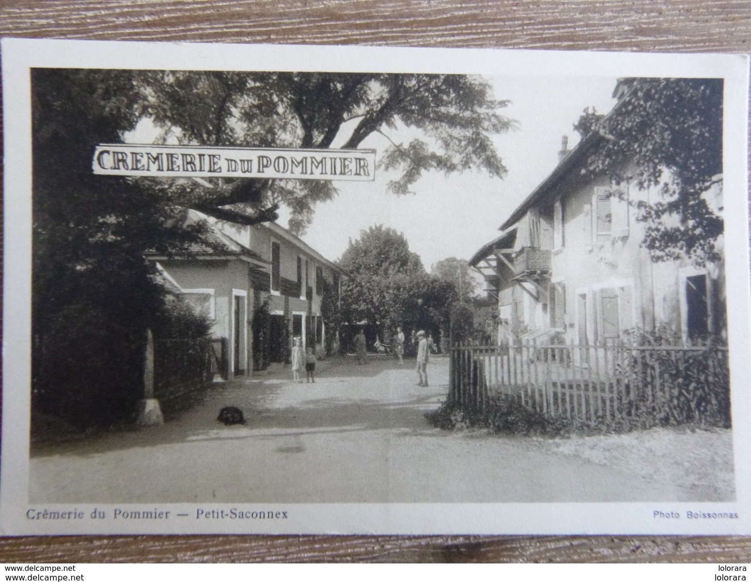 CPA Cremerie Du Pommier - Petit Saconnex Photo Boissonnas Suisse Genève - Genève