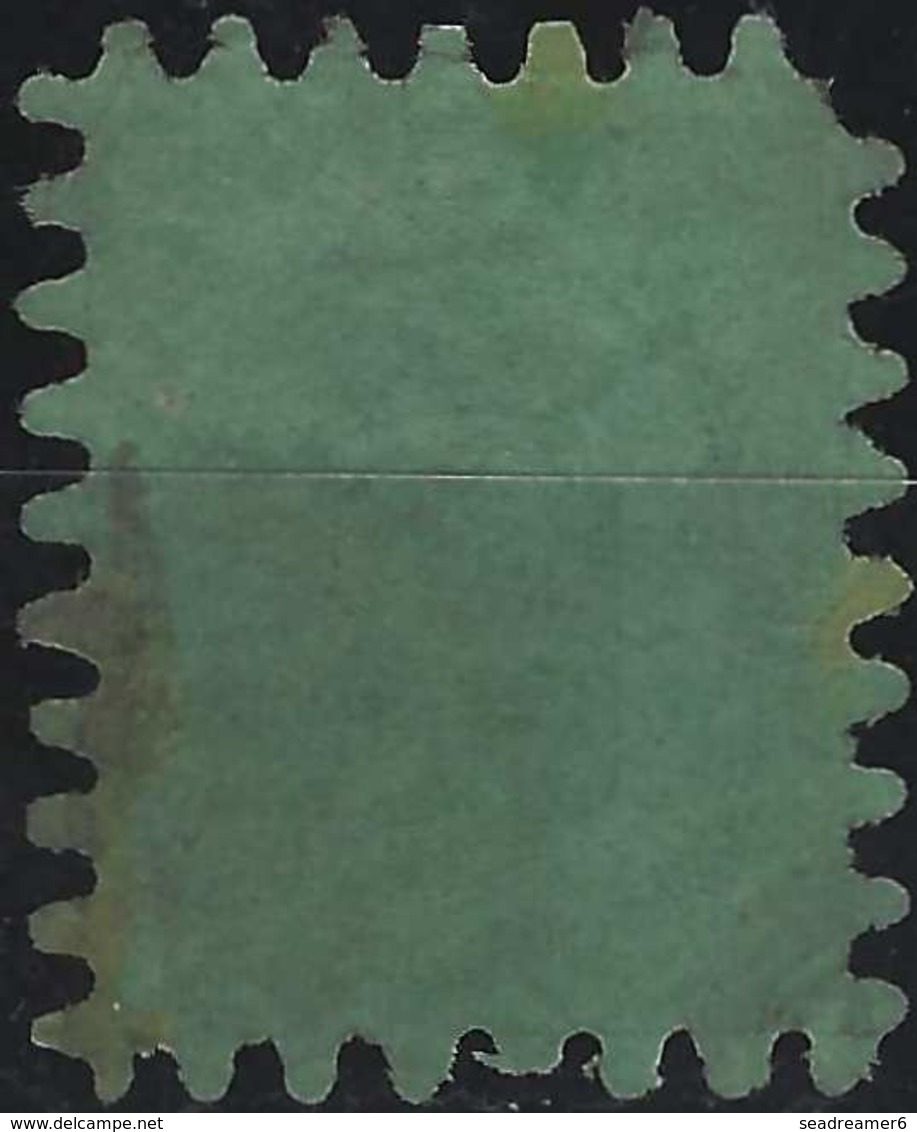 Finlande Coat Of Arms (FACIT) N°6V4C (papier Cotelé) Roulette II Obl Petit Dateur ...réparé... - Used Stamps