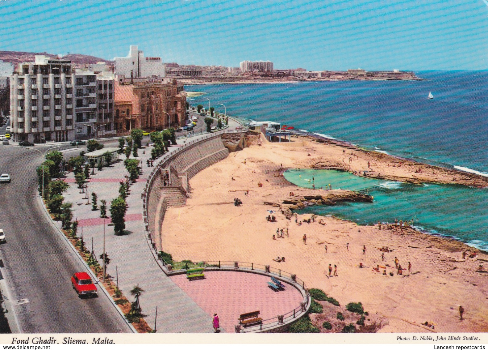 Postcard Fond Ghadir Sliema Malta By John Hinde My Ref  B22862 - Malta