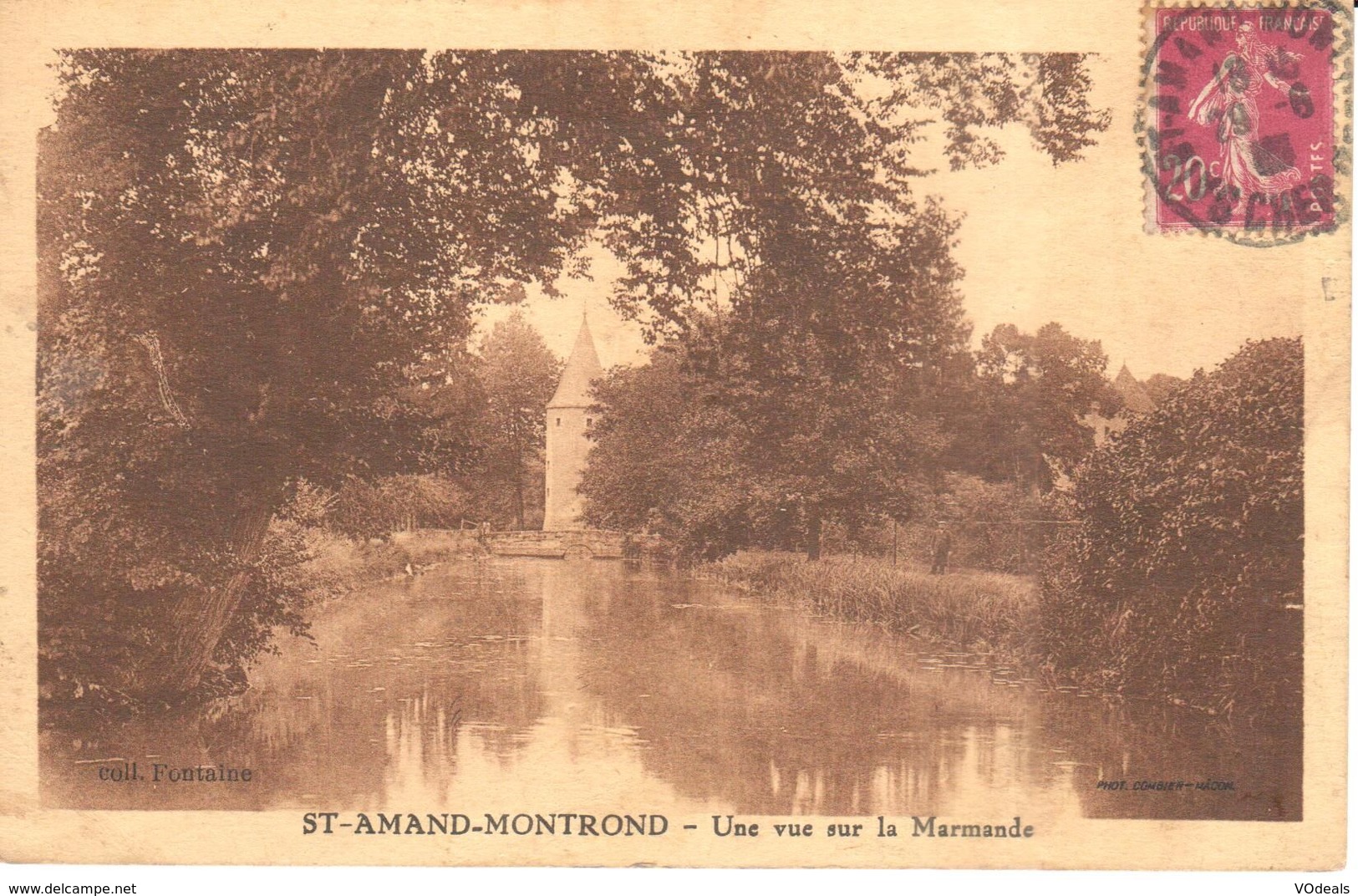 (18) Cher - St-Amand-Montrond - Une Vue Sur La Marmande - Saint-Amand-Montrond