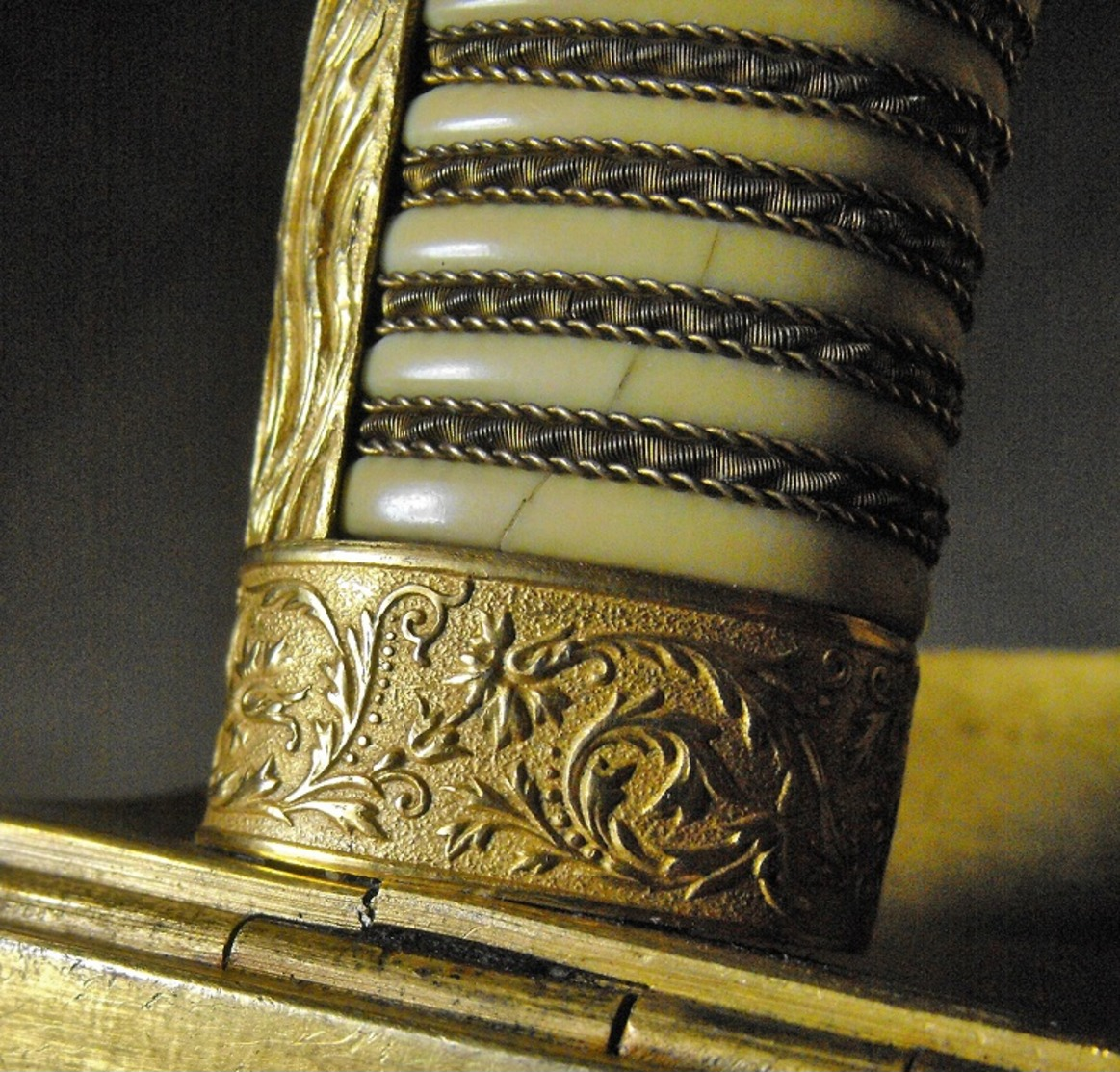 SUPERBE et RARE sabre à tête de lion officier marine de guerre impériale allemande