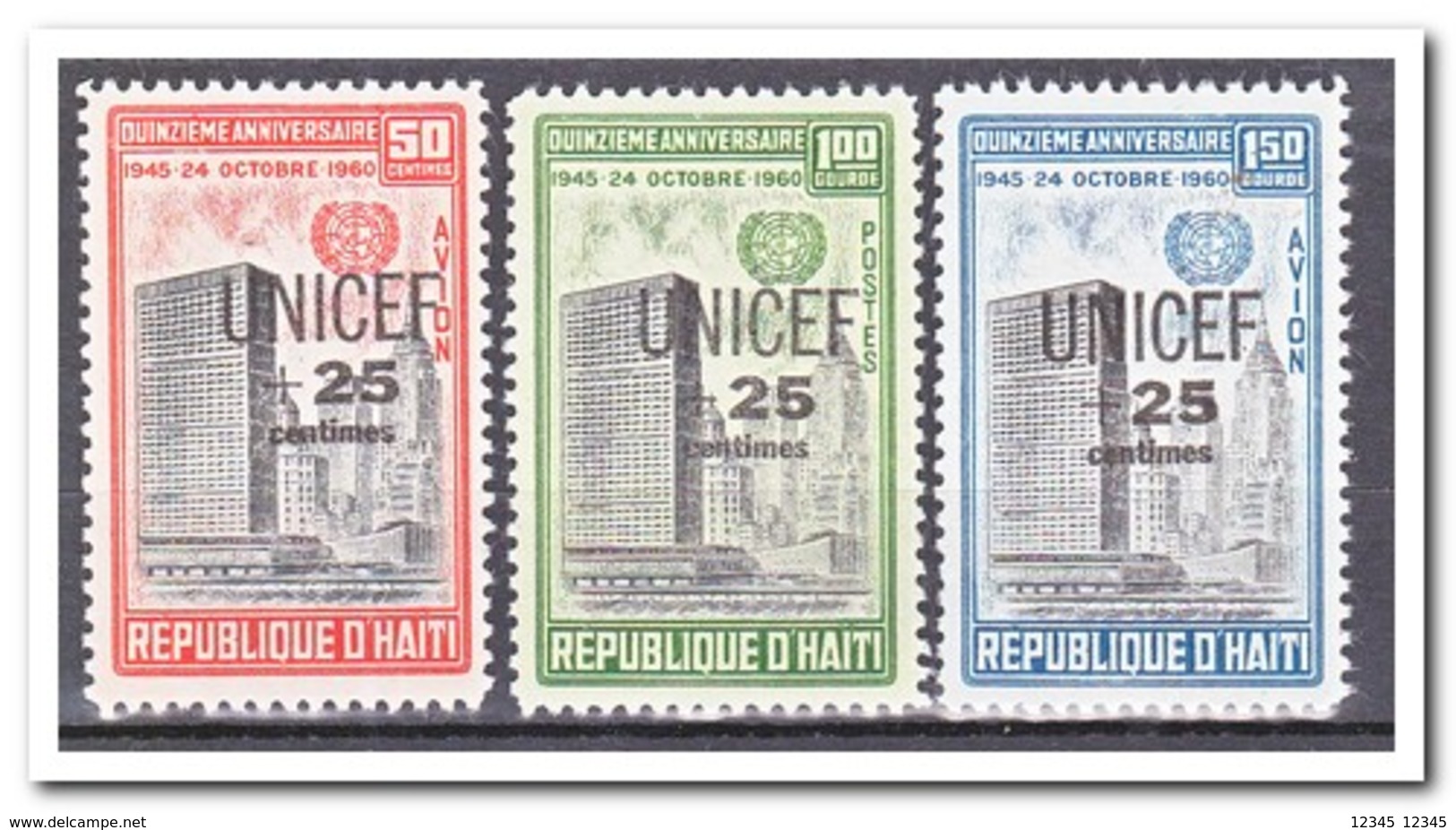 Haïti 1961, Postfris MNH, UNICEF - Haiti