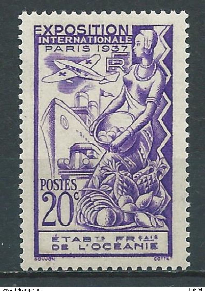 OCÉANIE 1937 . N° 121 . Neuf ** (MNH) - Neufs