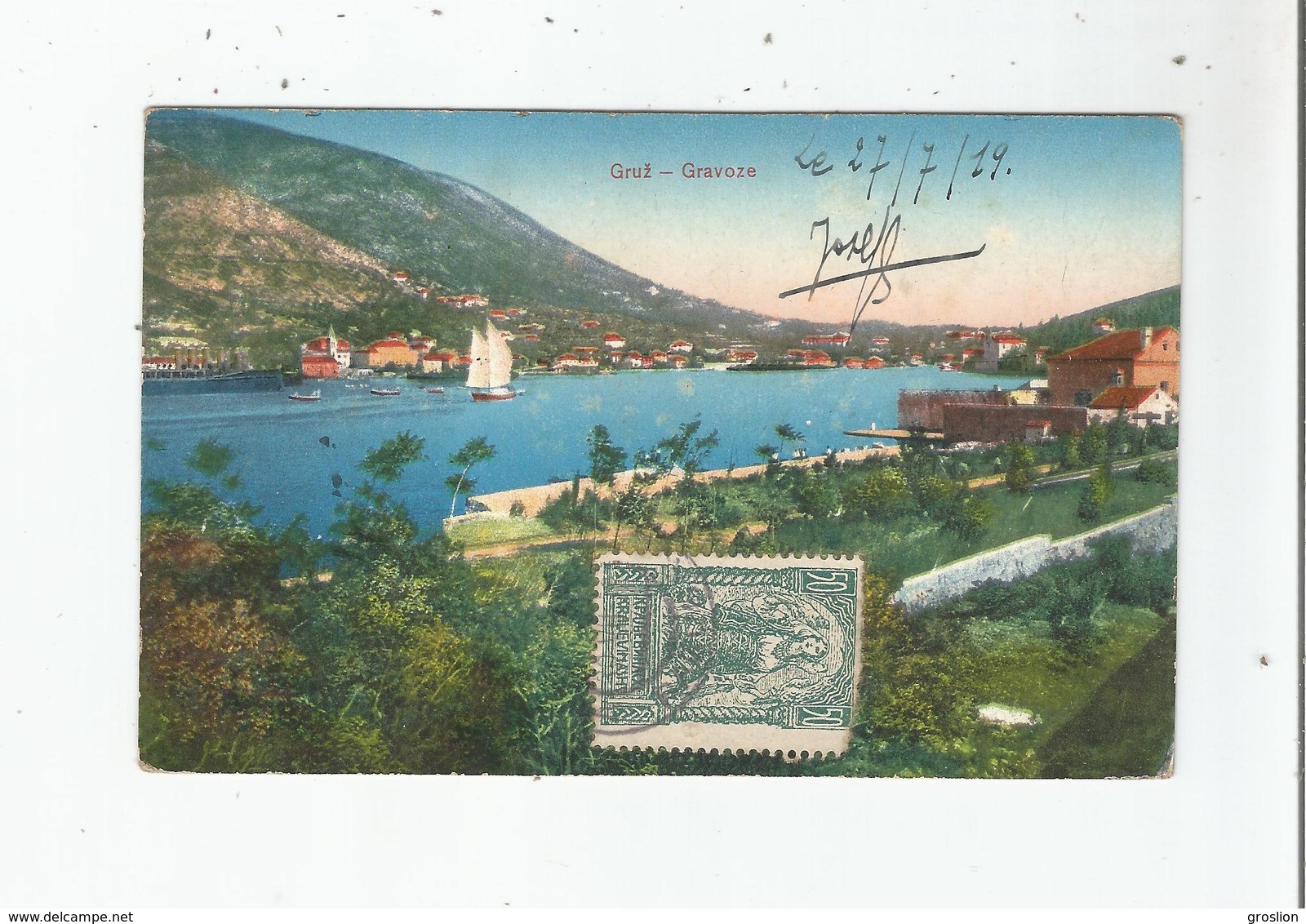 GRUZ (DUBROVNIK) 5685 GRAVOZE 1919 - Kroatien