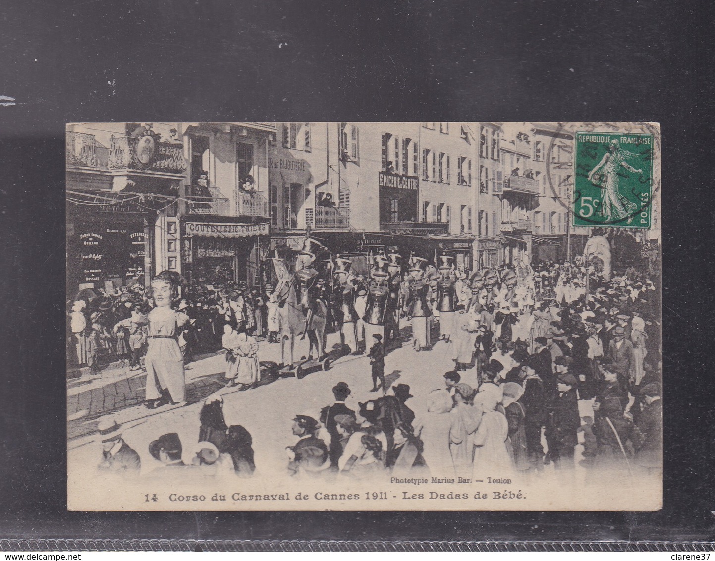 06 ALPES MARITIMES, CANNES , Corso Du Carnaval De Cannes 1 Carte - Cannes