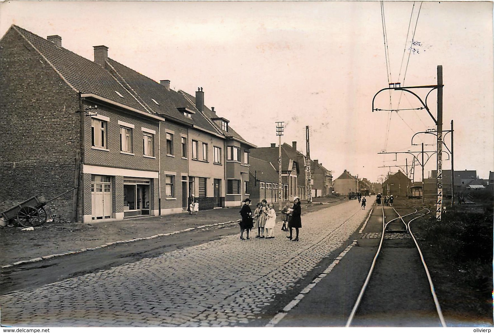 Menin - Rekkem - Reckem - Carte-Mère -Rue De Mouscron - Menen