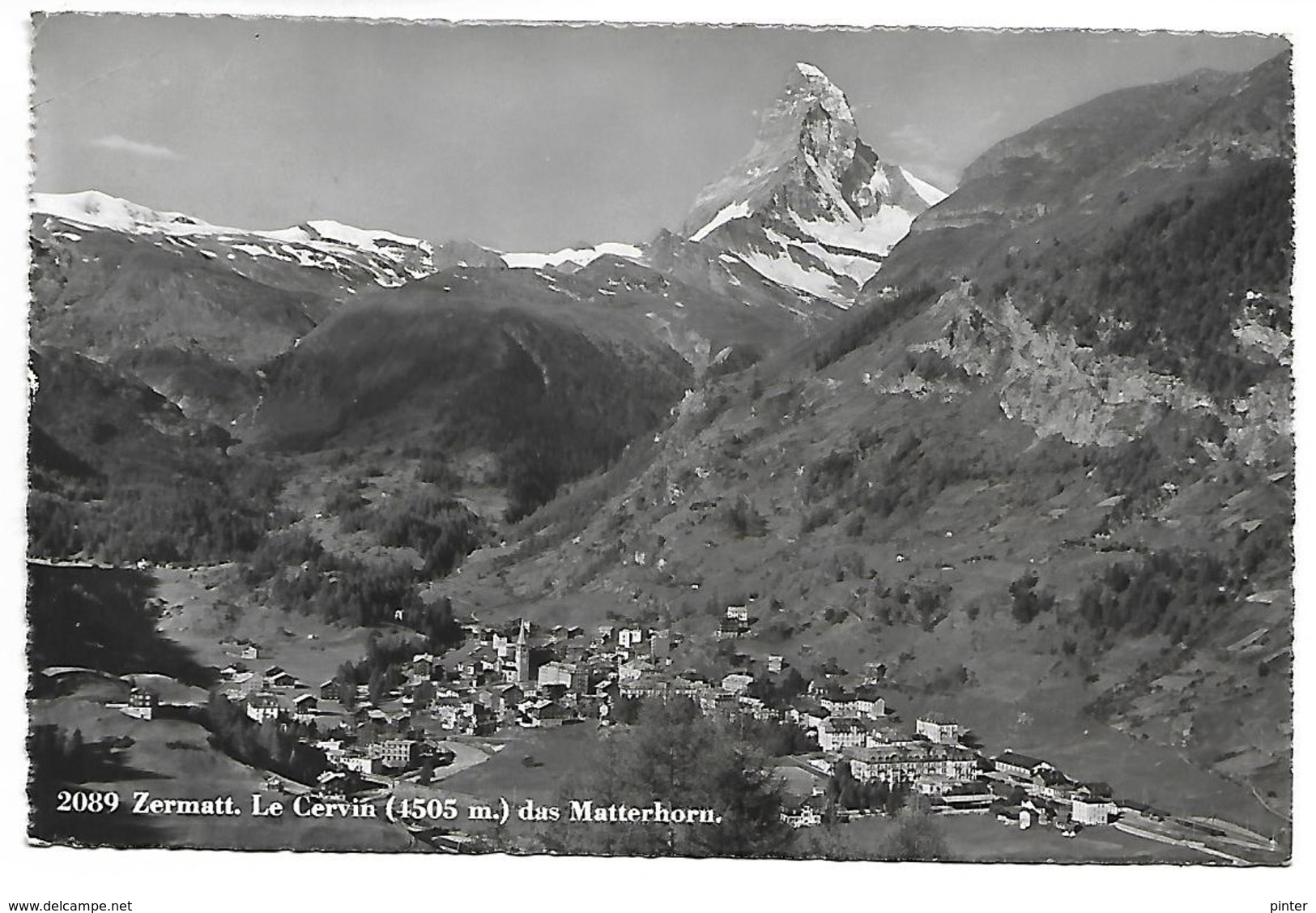 SUISSE - ZERMATT - Le Cervin Das Matterhorn - Matt