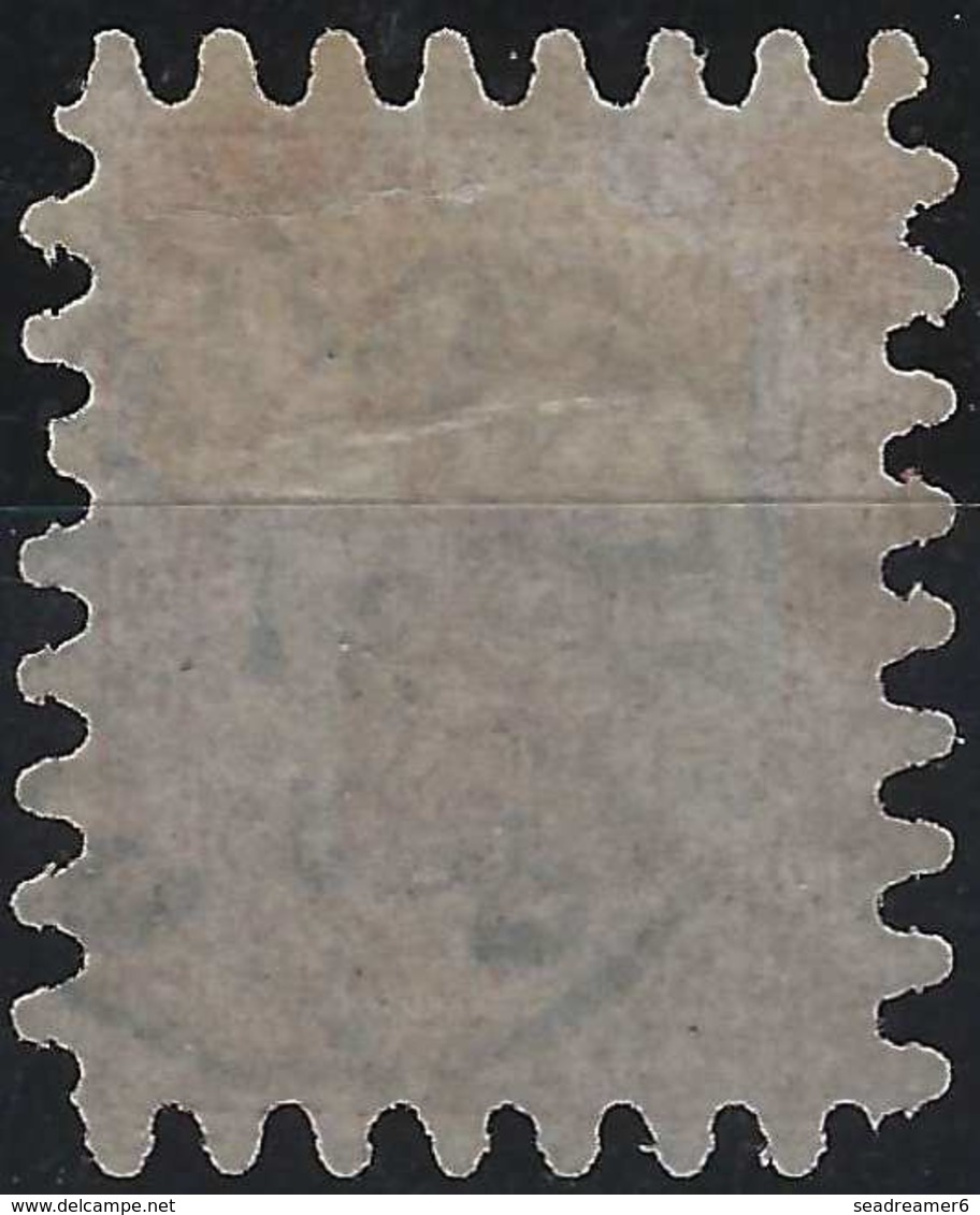 Finlande Coat Of Arms (FACIT) N°9v1C2 Dull Red Sur Papier Rose Pale Roulette II Obl Petit Dateur Wiborg - Usati