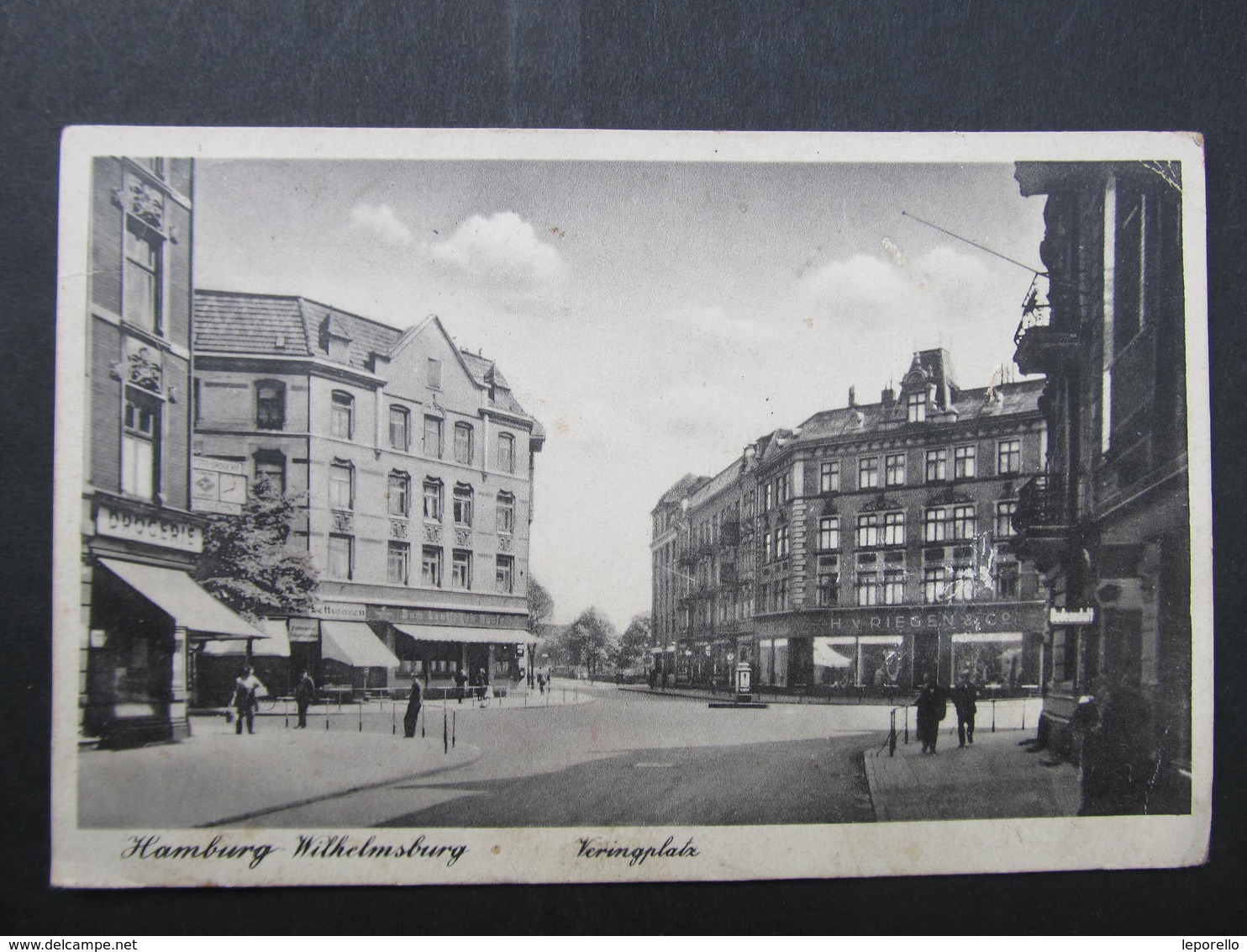 AK HAMBURG WILHELMSBURG Vereingplatz Ca.1940 ///  D*33866 - Wilhemsburg