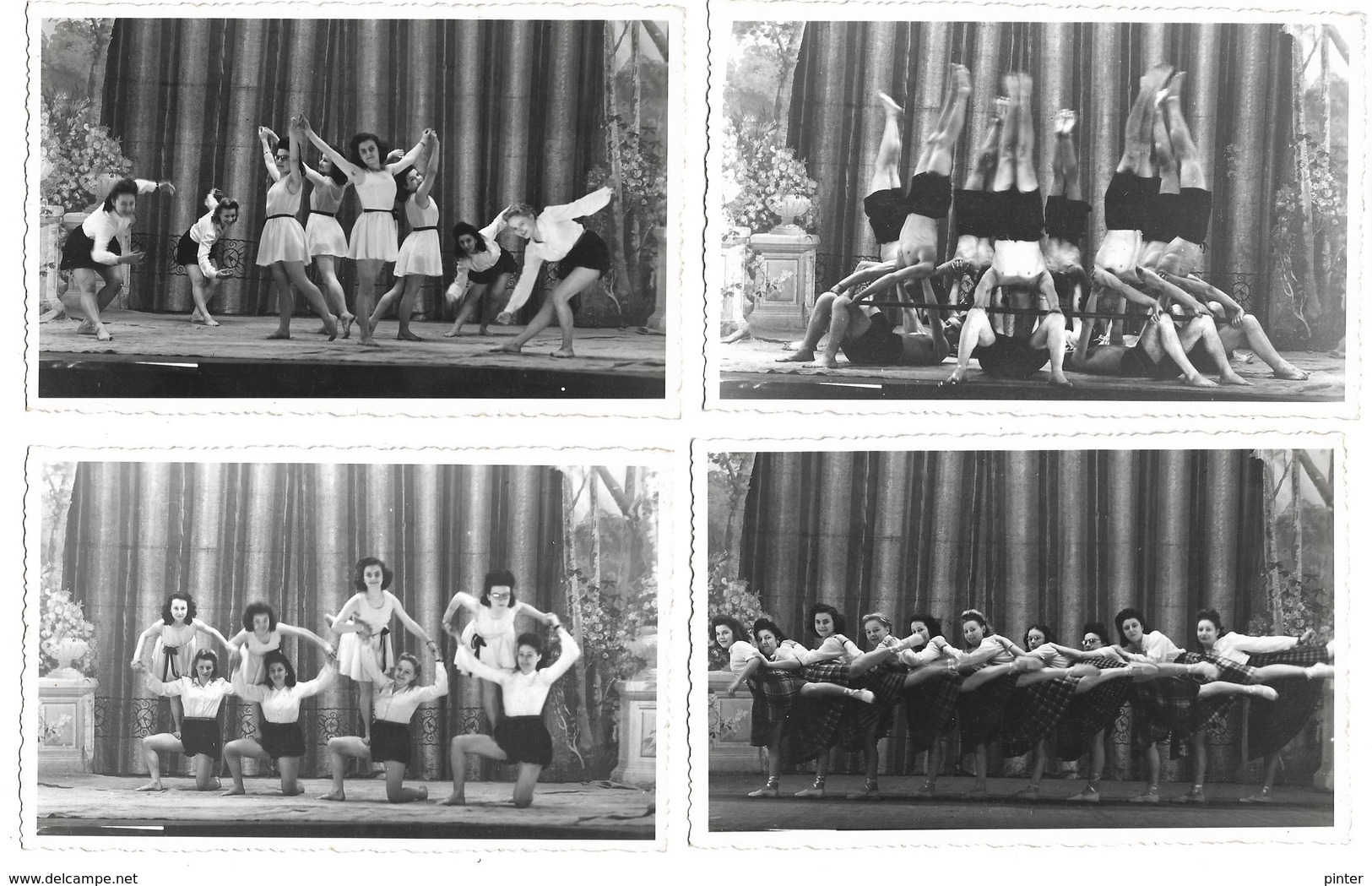 SPECTACLE - Lot De 10 Scènes - CARTE PHOTO - Autres & Non Classés