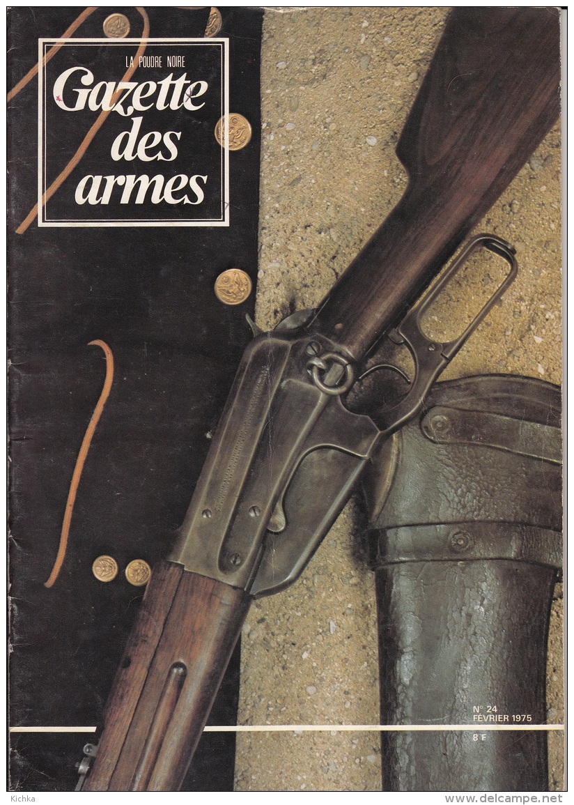 Gazette Des Armes -n°24 Février 1975 - French