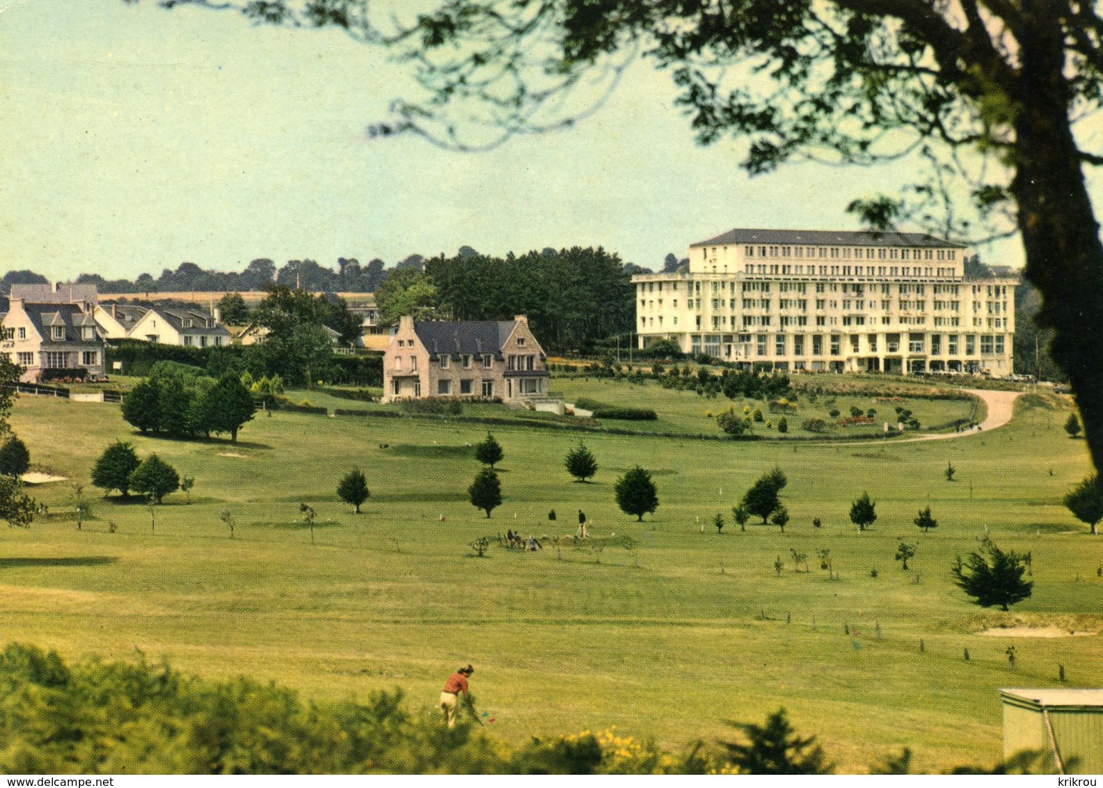 CPSM  SAINT-CAST - Le Golf, Et La Résidence " Le Celtic" - Saint-Cast-le-Guildo