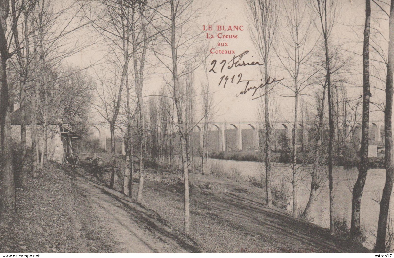 36 LE BLANC LA CREUSE AUX COTEAUX - Le Blanc