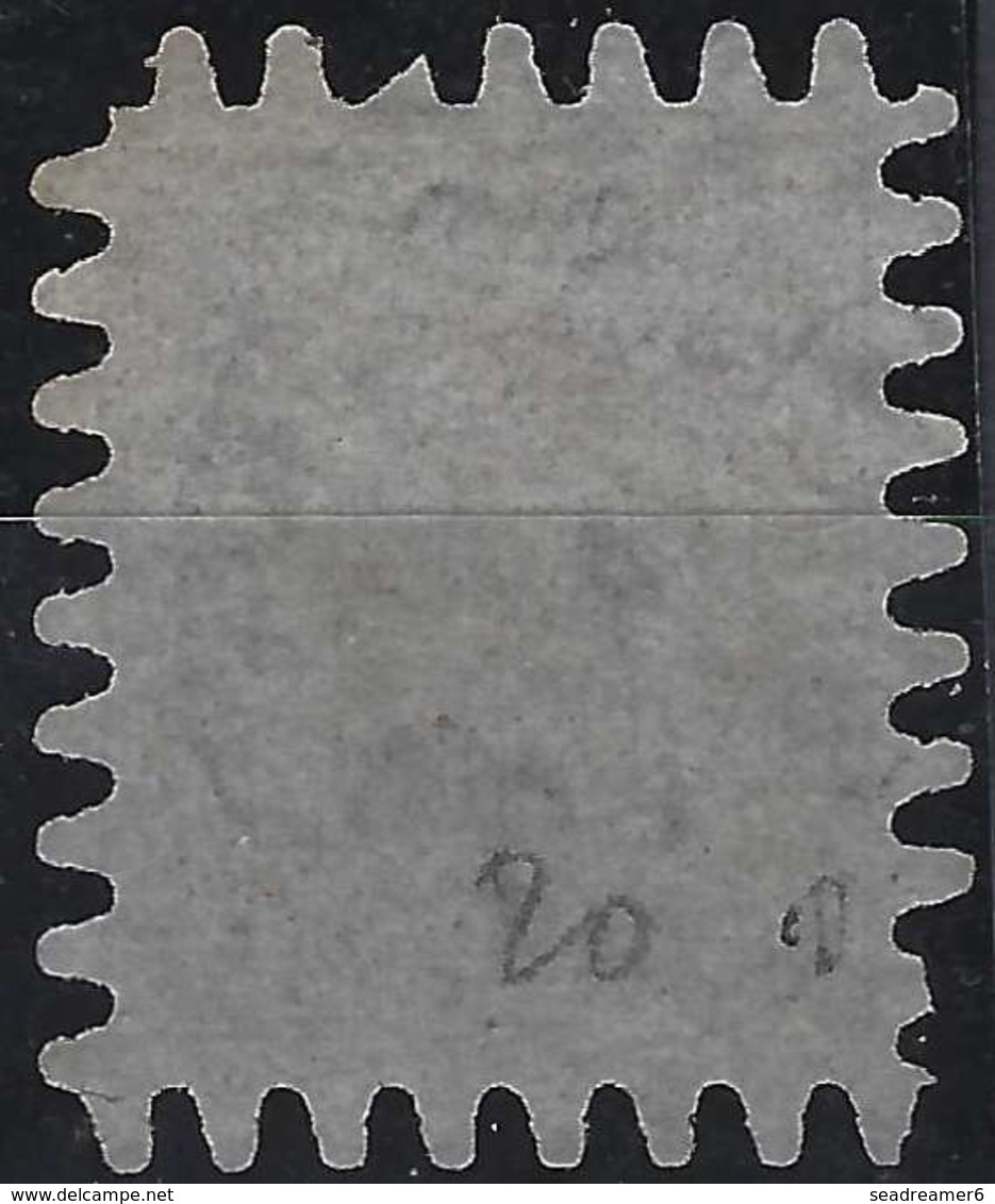 Finlande Coat Of Arms (FACIT) N°9v3C3 Lilas Rouge Sur Papier Bleu Lilas Roulette III Obl Petit Dateur Nikolaistad - Usados