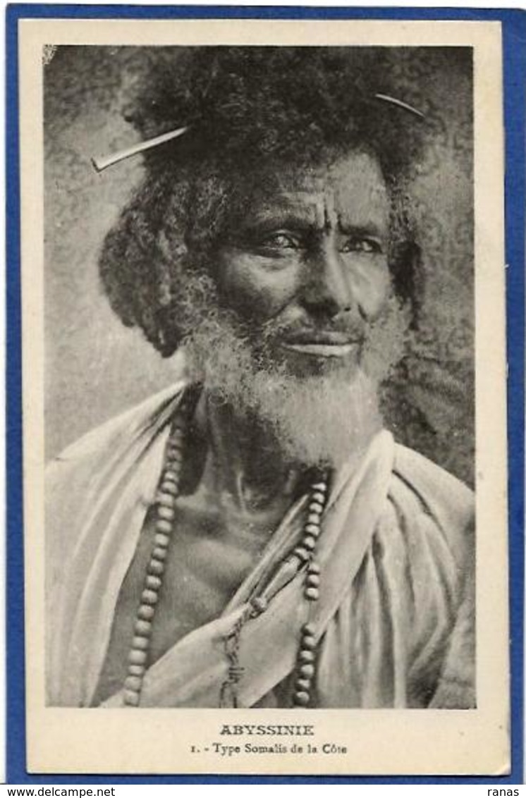 CPA Ethiopie Ethiopia Ethnic Afrique Noire Type Non Circulé Abyssinie - Ethiopia