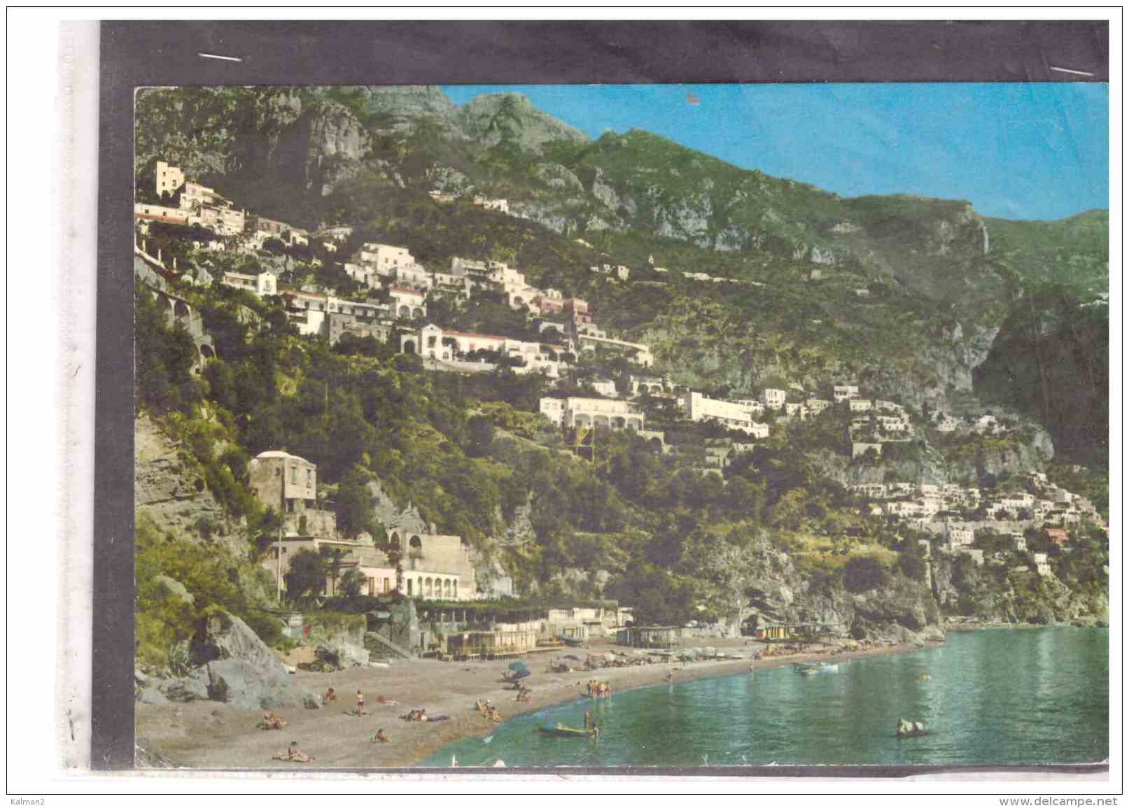 16071   -   POSITANO, Spiaggia Di Fornillo    /      VIAGGIATA - Altri & Non Classificati