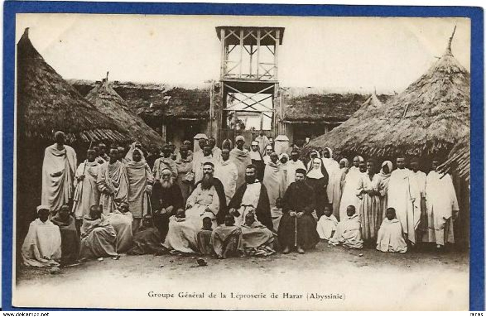 CPA Ethiopie Ethiopia Ethnic Afrique Noire Type Non Circulé Abyssinie Léproserie Médecine - Ethiopie